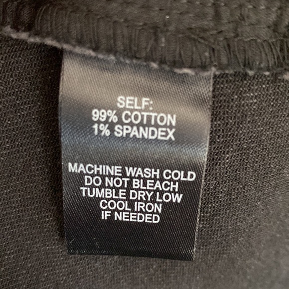 NWT Lulu’s Black Acid Wash Denim Mini Skirt 29 - Picture 8 of 8